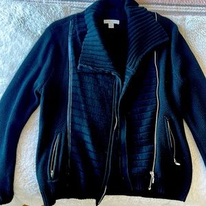 Black New York & Company Sweater Jacket